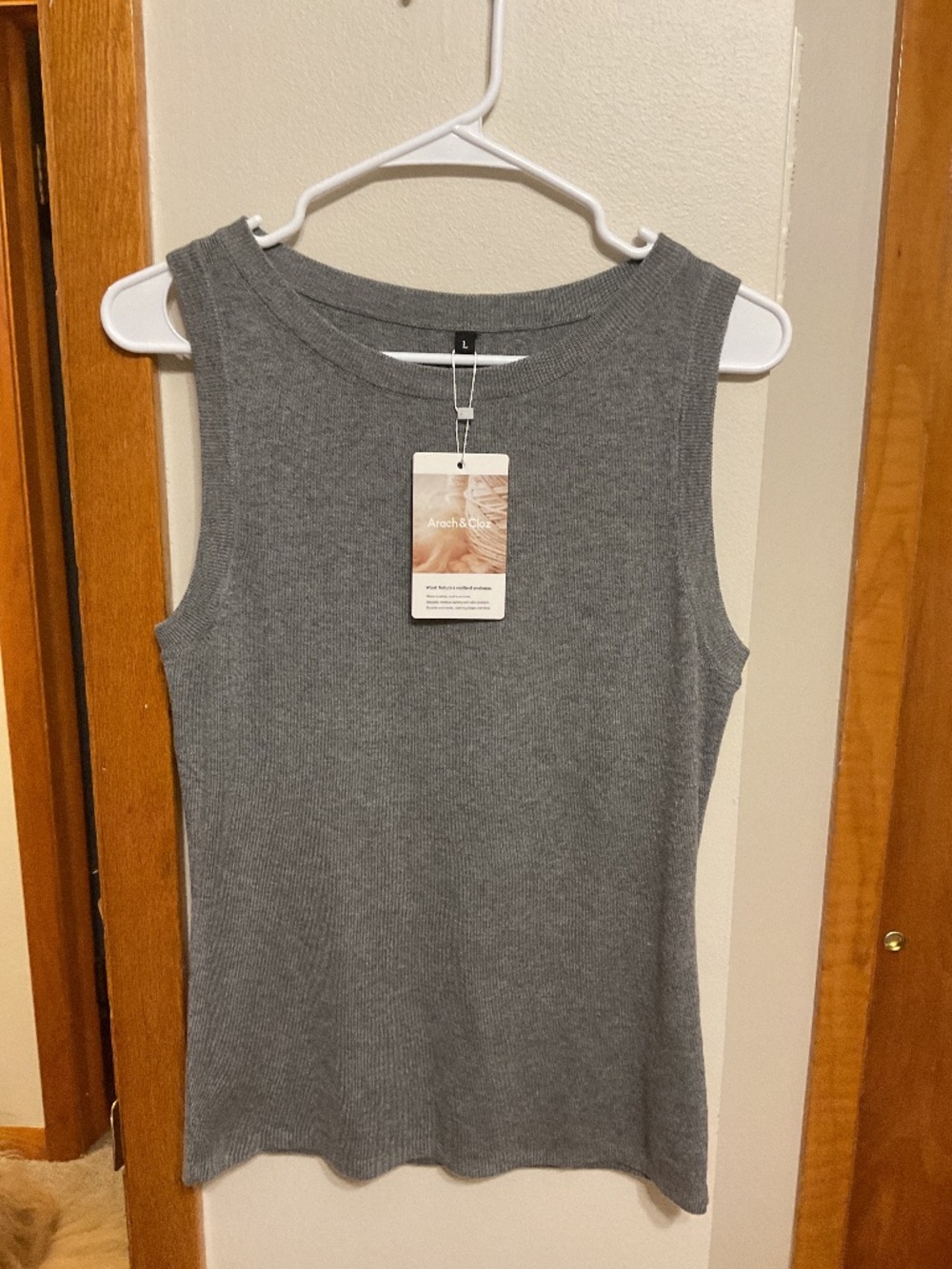 NWT large lightweight gray sweater